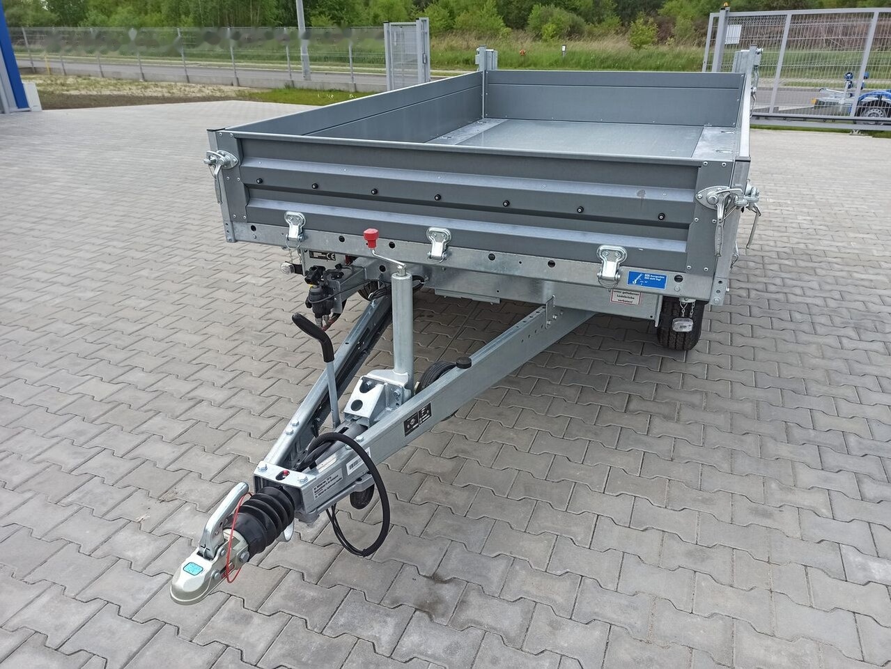 Stema SHDK 35-30-18.2 kiper tipper dump trailer wywrotka 300 x 180 cm - Rơ moóc ben: hình 4 Stema SHDK 35-30-18.2 kiper tipper dump trailer wywrotka 300 x 180 cm - Rơ moóc ben: hình 4