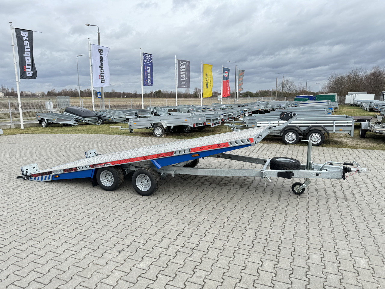 TA-NO GRAVITY LOW 27.45 trailer for 1 car 2700 kg GVW VDI CERTIFICATE - Rơ moóc tự động vận chuyển: hình 1 TA-NO GRAVITY LOW 27.45 trailer for 1 car 2700 kg GVW VDI CERTIFICATE - Rơ moóc tự động vận chuyển: hình 1