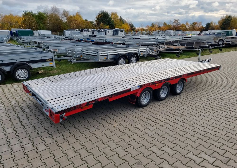 TA-NO Scorpio 55 PREMIUM laweta 3 osiowa 5.5m 3500kg DMC najazdy niski załadunek - Rơ moóc tự động vận chuyển: hình 3 TA-NO Scorpio 55 PREMIUM laweta 3 osiowa 5.5m 3500kg DMC najazdy niski załadunek - Rơ moóc tự động vận chuyển: hình 3