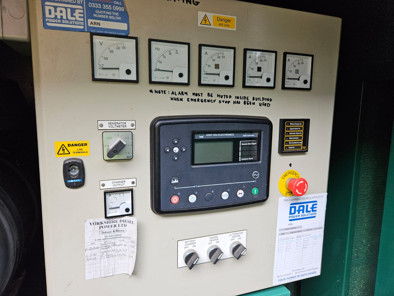 VOLVO TAD 720 GE DIESEL GENERATOR 120KW 150KVA 250 HOURS VOLVO TAD 720 GE DIESEL GENERATOR 120KW 150KVA 250 HOURS - Dụng cụ/ Thiết bị: hình 5 VOLVO TAD 720 GE DIESEL GENERATOR 120KW 150KVA 250 HOURS VOLVO TAD 720 GE DIESEL GENERATOR 120KW 150KVA 250 HOURS - Dụng cụ/ Thiết bị: hình 5