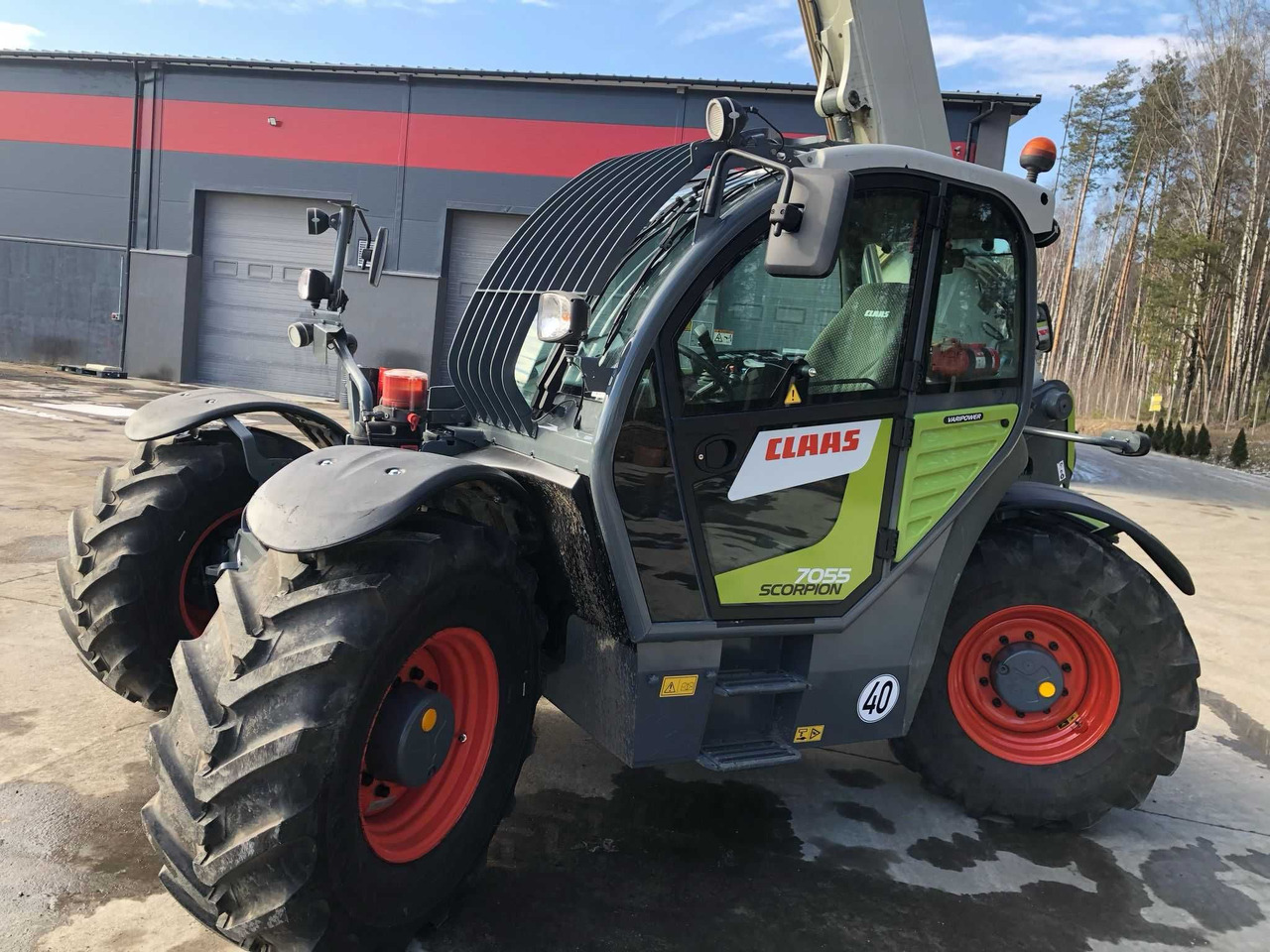 CLAAS SCORPION 7055 Varipower, Klima, Zaczep hydr,Centr smar,z Francji - Xe nhấc hình viễn vọng kính: hình 1 CLAAS SCORPION 7055 Varipower, Klima, Zaczep hydr,Centr smar,z Francji - Xe nhấc hình viễn vọng kính: hình 1
