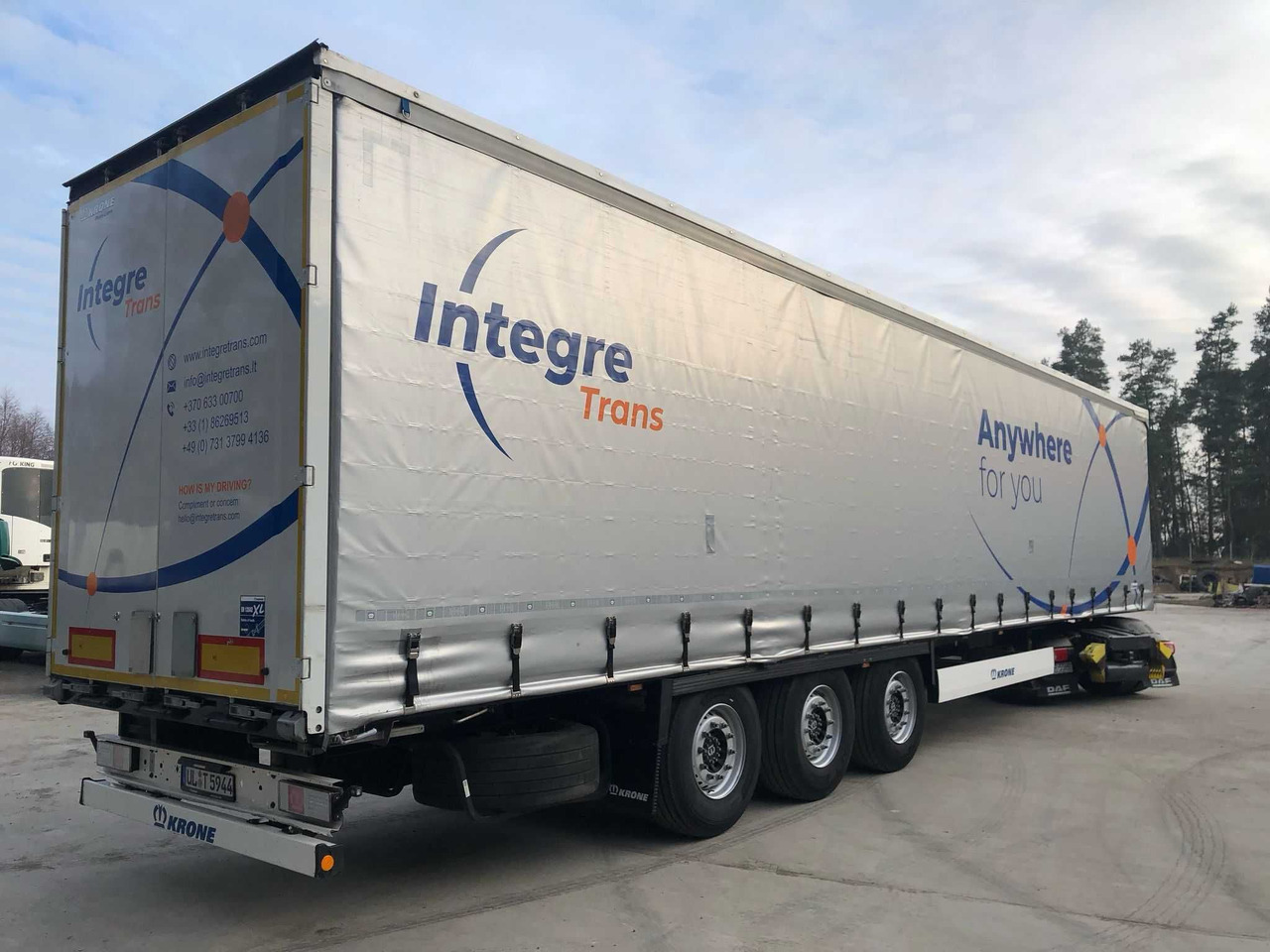 Krone 2023 rok, 93 m3,waga 6200 kg,Certyfikat XL, Multilock, z Niemiec - Sơ mi rơ moóc mui bạt: hình 3 Krone 2023 rok, 93 m3,waga 6200 kg,Certyfikat XL, Multilock, z Niemiec - Sơ mi rơ moóc mui bạt: hình 3
