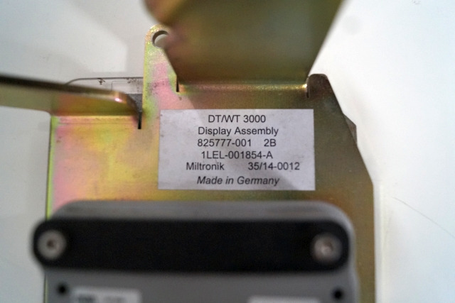 Crown 825777-001 | DT/WT 3000 Display ASSEMBLY 825777-001 2B 1LEL-001854-A Mitro DT/WT 3000 Display ASSEMBLY 825777-001 2B 1LEL-001854-A Mitronik 35/14-0012 - Bảng điều khiển cho Thiết bị xử lý vật liệu: hình 3 Crown 825777-001 | DT/WT 3000 Display ASSEMBLY 825777-001 2B 1LEL-001854-A Mitro DT/WT 3000 Display ASSEMBLY 825777-001 2B 1LEL-001854-A Mitronik 35/14-0012 - Bảng điều khiển cho Thiết bị xử lý vật liệu: hình 3