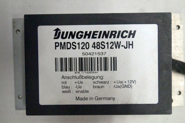 Jungheinrich 50421537 | Transformer 48-12V PMDS120 48S12W JH sn. MTM1714065644 Transformer 48-12V PMDS120 48S12W JH sn. MTM1714065644 - Linh kiện điện cho Thiết bị xử lý vật liệu: hình 2 Jungheinrich 50421537 | Transformer 48-12V PMDS120 48S12W JH sn. MTM1714065644 Transformer 48-12V PMDS120 48S12W JH sn. MTM1714065644 - Linh kiện điện cho Thiết bị xử lý vật liệu: hình 2