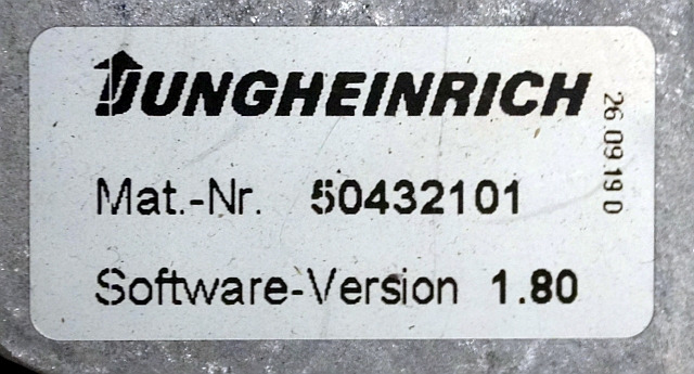 Jungheinrich 50421660 | rij regeling drive controller AS4814 Plus Index 0 504321 - ECU cho Thiết bị xử lý vật liệu: hình 3 Jungheinrich 50421660 | rij regeling drive controller AS4814 Plus Index 0 504321 - ECU cho Thiết bị xử lý vật liệu: hình 3