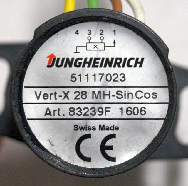 Jungheinrich 51117023 | Sinus Cosinus sensor steering - Bộ cảm biến cho Thiết bị xử lý vật liệu: hình 4 Jungheinrich 51117023 | Sinus Cosinus sensor steering - Bộ cảm biến cho Thiết bị xử lý vật liệu: hình 4
