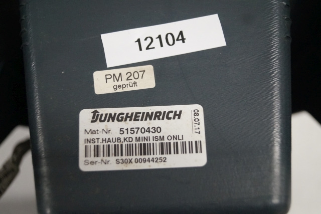 Jungheinrich 51570430 | Dashboard including ISM module 51527937 KD mini co 250K - Bảng điều khiển cho Thiết bị xử lý vật liệu: hình 3 Jungheinrich 51570430 | Dashboard including ISM module 51527937 KD mini co 250K - Bảng điều khiển cho Thiết bị xử lý vật liệu: hình 3