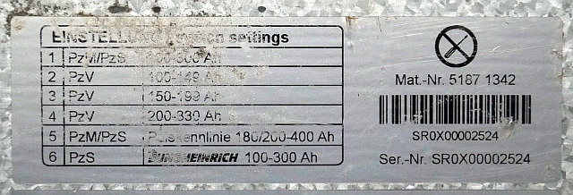 Jungheinrich 51871342 | build in charger 24V/30A 100-300Ah sn. SR0X0002524 - Linh kiện điện cho Thiết bị xử lý vật liệu: hình 5 Jungheinrich 51871342 | build in charger 24V/30A 100-300Ah sn. SR0X0002524 - Linh kiện điện cho Thiết bị xử lý vật liệu: hình 5