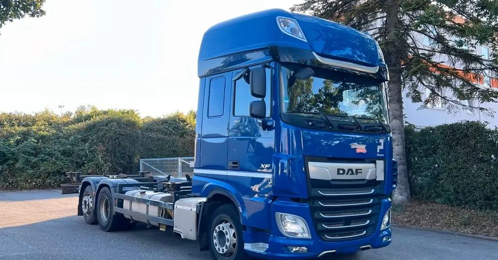 DAF XF 480 |Euro 6 | Automat | Retarder | Mobilna klimatyzacja | 6x2 | oś skrętna podnoszona | 193.000 km - Xe tải khung gầm: hình 1 DAF XF 480 |Euro 6 | Automat | Retarder | Mobilna klimatyzacja | 6x2 | oś skrętna podnoszona | 193.000 km - Xe tải khung gầm: hình 1