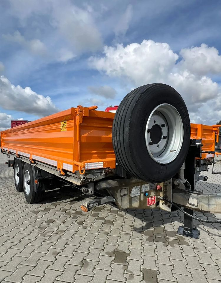 Humbaur Tandem | Wywrotka trójstronna | 9 990 kg DMC | 2013 | Zawieszenie resor | - Sơ mi rơ moóc ben: hình 3 Humbaur Tandem | Wywrotka trójstronna | 9 990 kg DMC | 2013 | Zawieszenie resor | - Sơ mi rơ moóc ben: hình 3