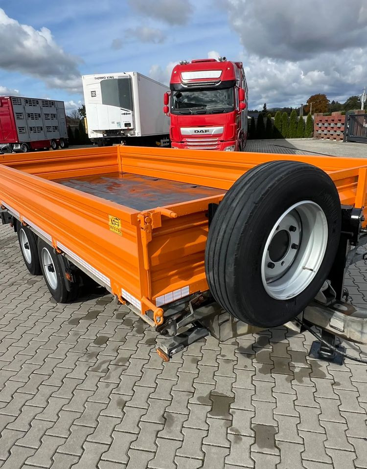 Humbaur Tandem | Wywrotka trójstronna | 9 990 kg DMC | 2013 | Zawieszenie resor | - Sơ mi rơ moóc ben: hình 2 Humbaur Tandem | Wywrotka trójstronna | 9 990 kg DMC | 2013 | Zawieszenie resor | - Sơ mi rơ moóc ben: hình 2