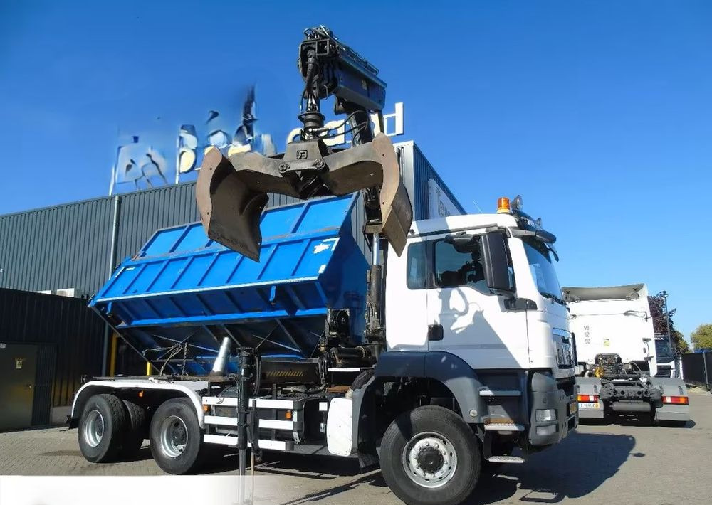 MAN TGS 26.400 6x6 – Wywrotka 3-stronna Meiller + Żuraw HIAB 166 E3 HIPRO – 429.222 km – Euro 4 - Xe ben, Xe cẩu tự hành: hình 3 MAN TGS 26.400 6x6 – Wywrotka 3-stronna Meiller + Żuraw HIAB 166 E3 HIPRO – 429.222 km – Euro 4 - Xe ben, Xe cẩu tự hành: hình 3