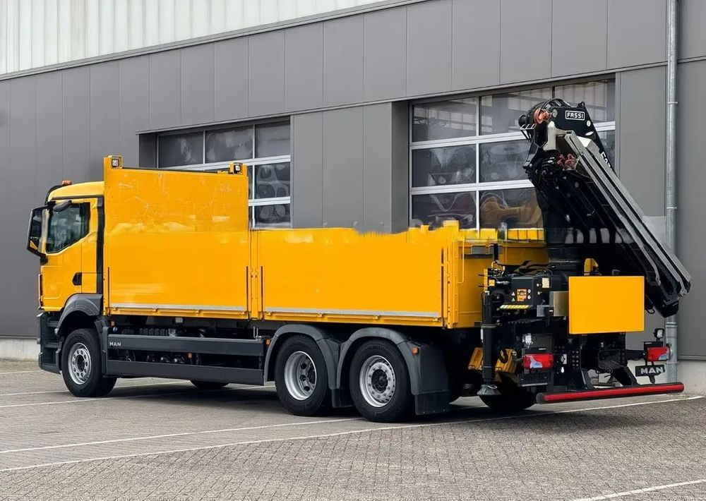 MAN TGS 26.430 6x2-4 – platforma z żurawiem FASSI F235- Euro 6 - Xe cẩu tự hành, Xe tải thùng lửng/ Phẳng: hình 3 MAN TGS 26.430 6x2-4 – platforma z żurawiem FASSI F235- Euro 6 - Xe cẩu tự hành, Xe tải thùng lửng/ Phẳng: hình 3