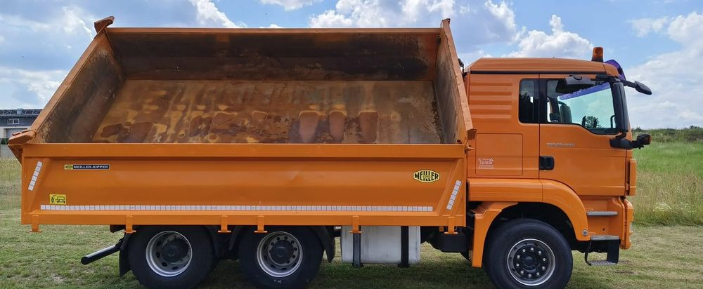 MAN TGS 26.440 | 6x4 | Retarder | Wywrotka Meiller trójstronna | Euro 5 | - Xe ben: hình 4 MAN TGS 26.440 | 6x4 | Retarder | Wywrotka Meiller trójstronna | Euro 5 | - Xe ben: hình 4