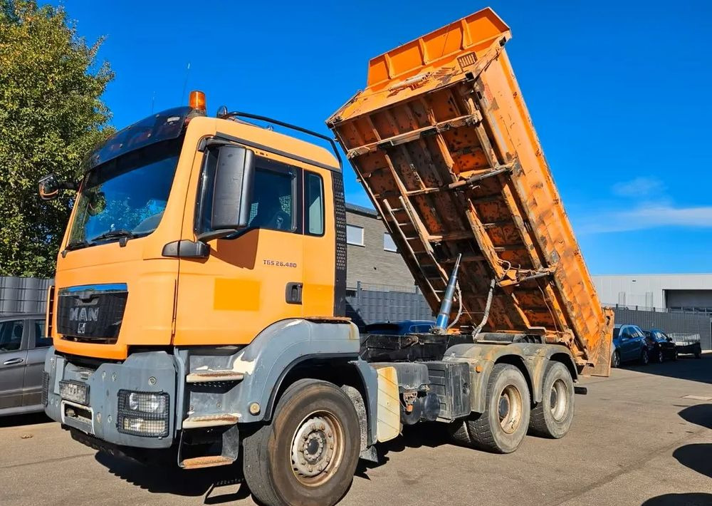 MAN TGS 26.480 6x4 WYWROTKA 3-STRONNA | AUTOMAT | EURO 5 | PRZEBIEG 310 000km! - Xe ben: hình 3 MAN TGS 26.480 6x4 WYWROTKA 3-STRONNA | AUTOMAT | EURO 5 | PRZEBIEG 310 000km! - Xe ben: hình 3