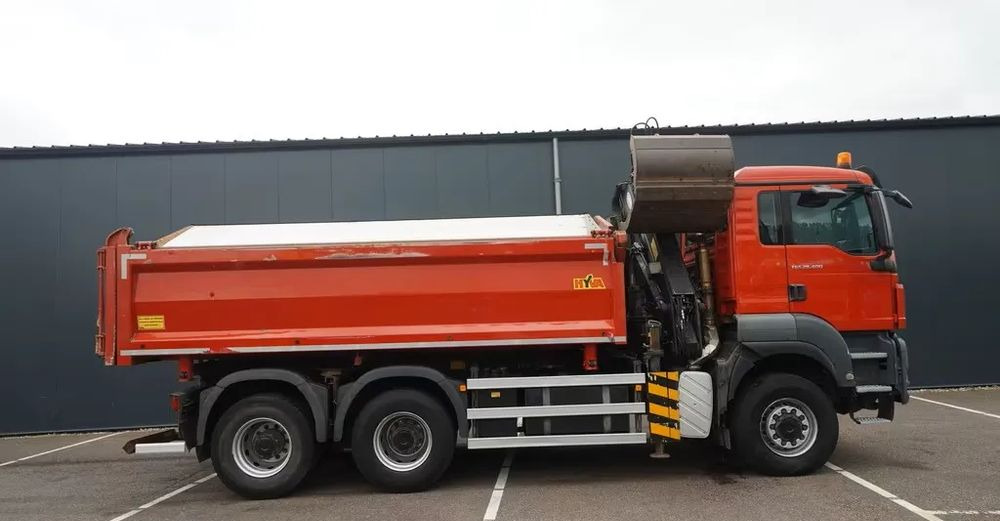 MAN TGS 28.400 / 6x6 / WYWROTKA 2-STRONNA Z HDS HMF 1643 Z2/ EURO 5 - Xe ben: hình 4 MAN TGS 28.400 / 6x6 / WYWROTKA 2-STRONNA Z HDS HMF 1643 Z2/ EURO 5 - Xe ben: hình 4