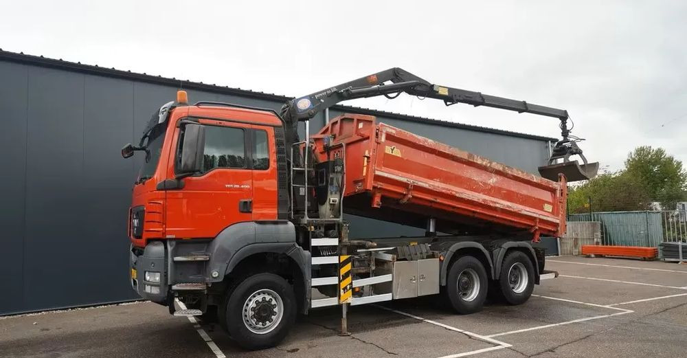 MAN TGS 28.400 / 6x6 / WYWROTKA 2-STRONNA Z HDS HMF 1643 Z2/ EURO 5 - Xe ben: hình 1 MAN TGS 28.400 / 6x6 / WYWROTKA 2-STRONNA Z HDS HMF 1643 Z2/ EURO 5 - Xe ben: hình 1