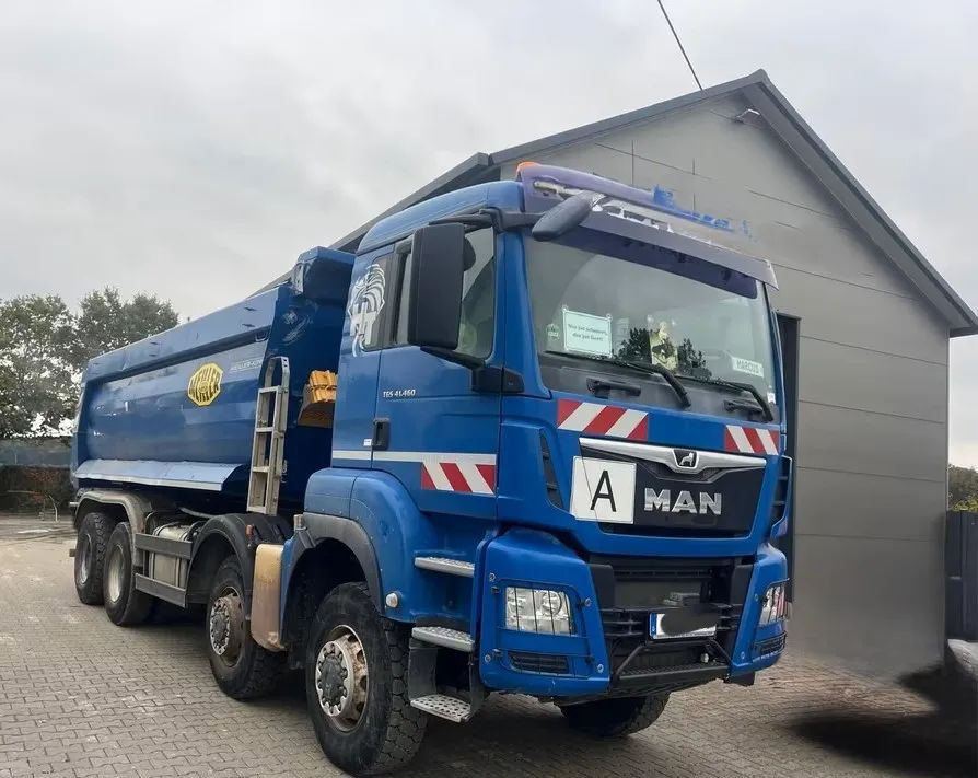 MAN TGS 41.460 8x8 • Meiller • Muldenkipper • Allrad • Euro 6d • Przebieg: 85 000 km - Xe ben: hình 1 MAN TGS 41.460 8x8 • Meiller • Muldenkipper • Allrad • Euro 6d • Przebieg: 85 000 km - Xe ben: hình 1