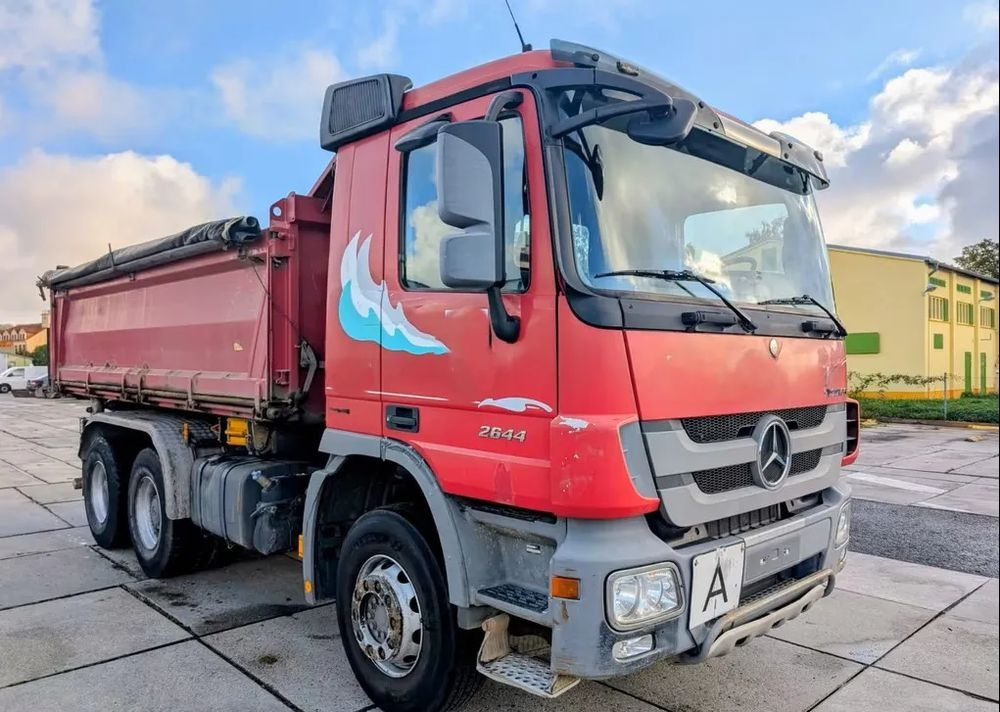Mercedes-Benz Actros 2644 EPS |Wywrotka 3-stronna Meiller Bordmatik | 6x4 | Euro 5 | Plandeka rolowana - Xe ben: hình 3 Mercedes-Benz Actros 2644 EPS |Wywrotka 3-stronna Meiller Bordmatik | 6x4 | Euro 5 | Plandeka rolowana - Xe ben: hình 3