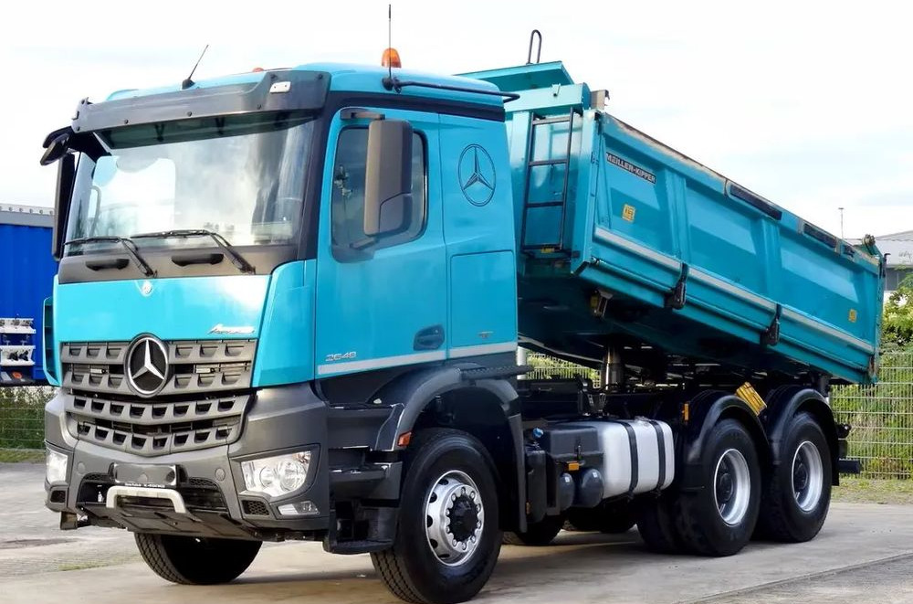 Mercedes-Benz Arocs 2648 LK | Meiller | Bormatik | Euro 6c |Trójstronny wywrot | 6x6 | - Xe ben: hình 1 Mercedes-Benz Arocs 2648 LK | Meiller | Bormatik | Euro 6c |Trójstronny wywrot | 6x6 | - Xe ben: hình 1