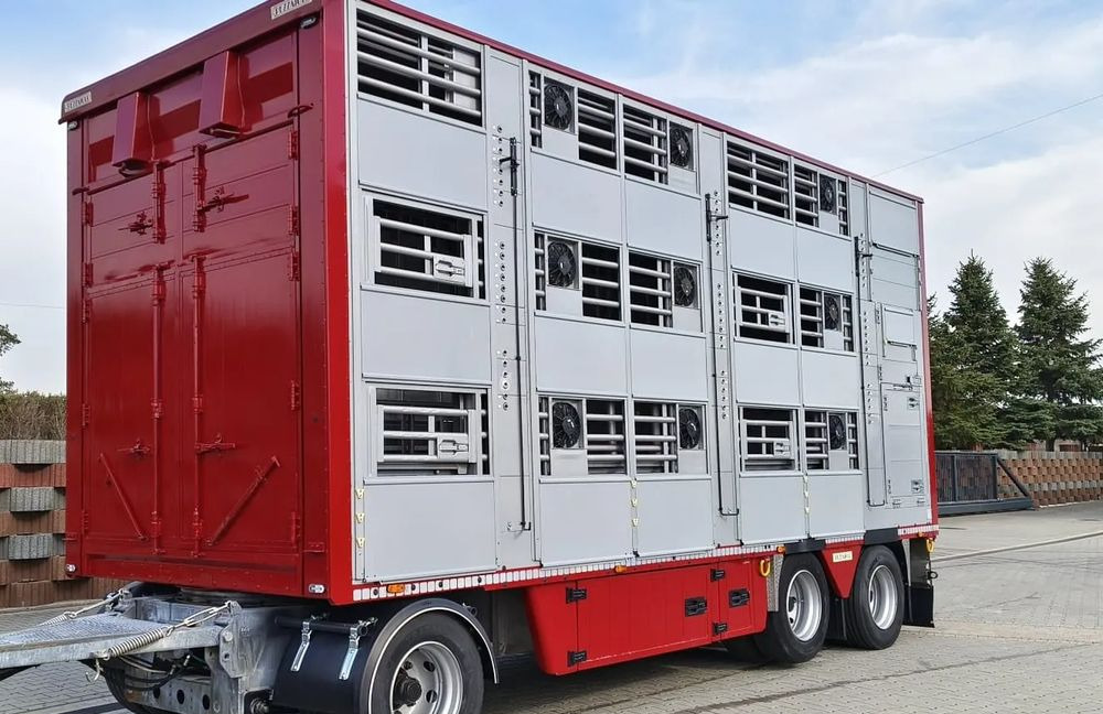 Pezzaioli RBA 32/TRZYOSIOWA PRZYCZEPA-2XBYDŁO,3X TRZODA - Rơ moóc chở gia súc: hình 2 Pezzaioli RBA 32/TRZYOSIOWA PRZYCZEPA-2XBYDŁO,3X TRZODA - Rơ moóc chở gia súc: hình 2