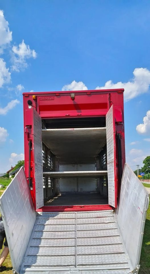 Rơ moóc chở gia súc Pezzaioli RBA 32/TRZYOSIOWA PRZYCZEPA-2XBYDŁO,3X TRZODA/HYDRAULICZNIE PODNOSZONY DACH I PODŁOGI / OŚ ŚRODKOWA PODNOSZONA: hình 11