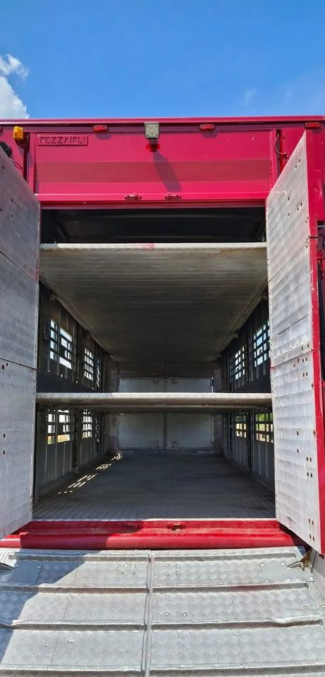 Rơ moóc chở gia súc Pezzaioli RBA 32/TRZYOSIOWA PRZYCZEPA-2XBYDŁO,3X TRZODA/HYDRAULICZNIE PODNOSZONY DACH I PODŁOGI / OŚ ŚRODKOWA PODNOSZONA: hình 13