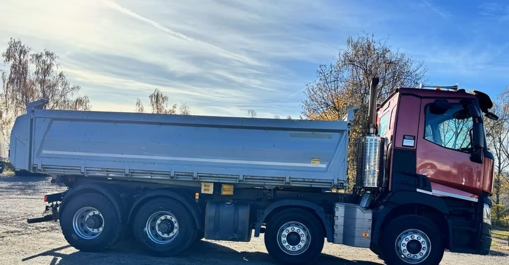 Renault C450 Comfort – 8x4 – Bordmatik – Wywrotka trójstronna - Meiller – ServoTwin – Euro 6 – Tylko 215.704 km !! - Xe ben: hình 5 Renault C450 Comfort – 8x4 – Bordmatik – Wywrotka trójstronna - Meiller – ServoTwin – Euro 6 – Tylko 215.704 km !! - Xe ben: hình 5