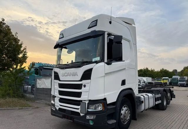 Scania R450 BDF • 6x2 • Euro 6d • Skrętna tylna oś • Retarder • Pod zabudowę • - Xe tải khung gầm: hình 5 Scania R450 BDF • 6x2 • Euro 6d • Skrętna tylna oś • Retarder • Pod zabudowę • - Xe tải khung gầm: hình 5