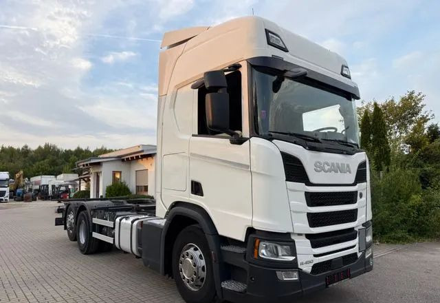 Scania R450 BDF • 6x2 • Euro 6d • Skrętna tylna oś • Retarder • Pod zabudowę • - Xe tải khung gầm: hình 2 Scania R450 BDF • 6x2 • Euro 6d • Skrętna tylna oś • Retarder • Pod zabudowę • - Xe tải khung gầm: hình 2