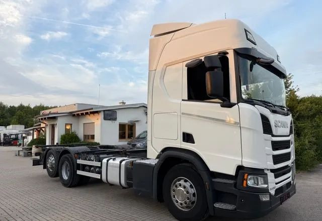 Scania R450 BDF • 6x2 • Euro 6d • Skrętna tylna oś • Retarder • Pod zabudowę • - Xe tải khung gầm: hình 3 Scania R450 BDF • 6x2 • Euro 6d • Skrętna tylna oś • Retarder • Pod zabudowę • - Xe tải khung gầm: hình 3