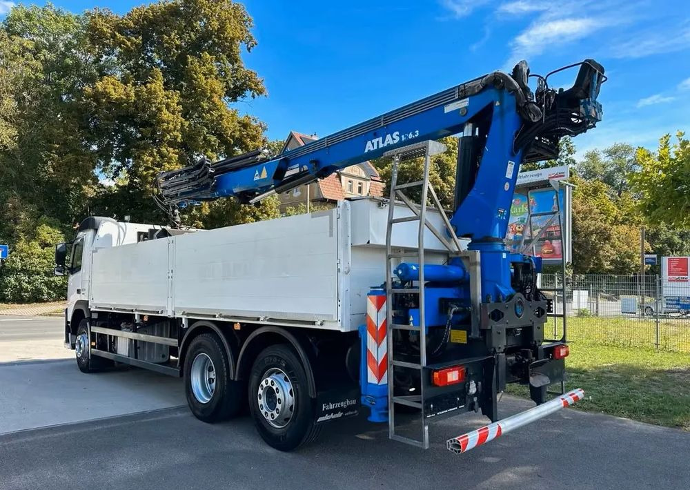 Volvo FM420 6x2 | HDS Atlas AK 186-3 z przestrzenią ładunkową | Euro6 |238 000 km - Xe tải thùng lửng/ Phẳng, Xe cẩu tự hành: hình 2 Volvo FM420 6x2 | HDS Atlas AK 186-3 z przestrzenią ładunkową | Euro6 |238 000 km - Xe tải thùng lửng/ Phẳng, Xe cẩu tự hành: hình 2