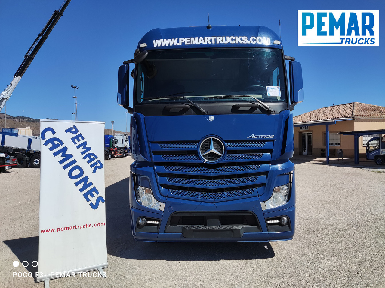 MERCEDES-BENZ ACTROS 1836 SEMITAUTLINER 18T - Xe tải thùng mui bạt: hình 2 MERCEDES-BENZ ACTROS 1836 SEMITAUTLINER 18T - Xe tải thùng mui bạt: hình 2