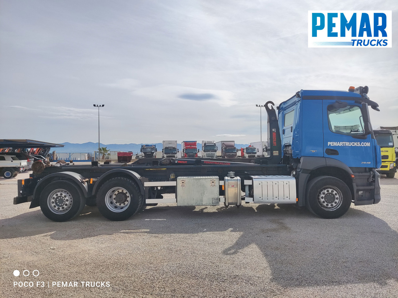 MERCEDES-BENZ ANTOS 2546 6X2 MULTILIFT - Xe chở container/ Xe tải hoán đổi thân: hình 5 MERCEDES-BENZ ANTOS 2546 6X2 MULTILIFT - Xe chở container/ Xe tải hoán đổi thân: hình 5