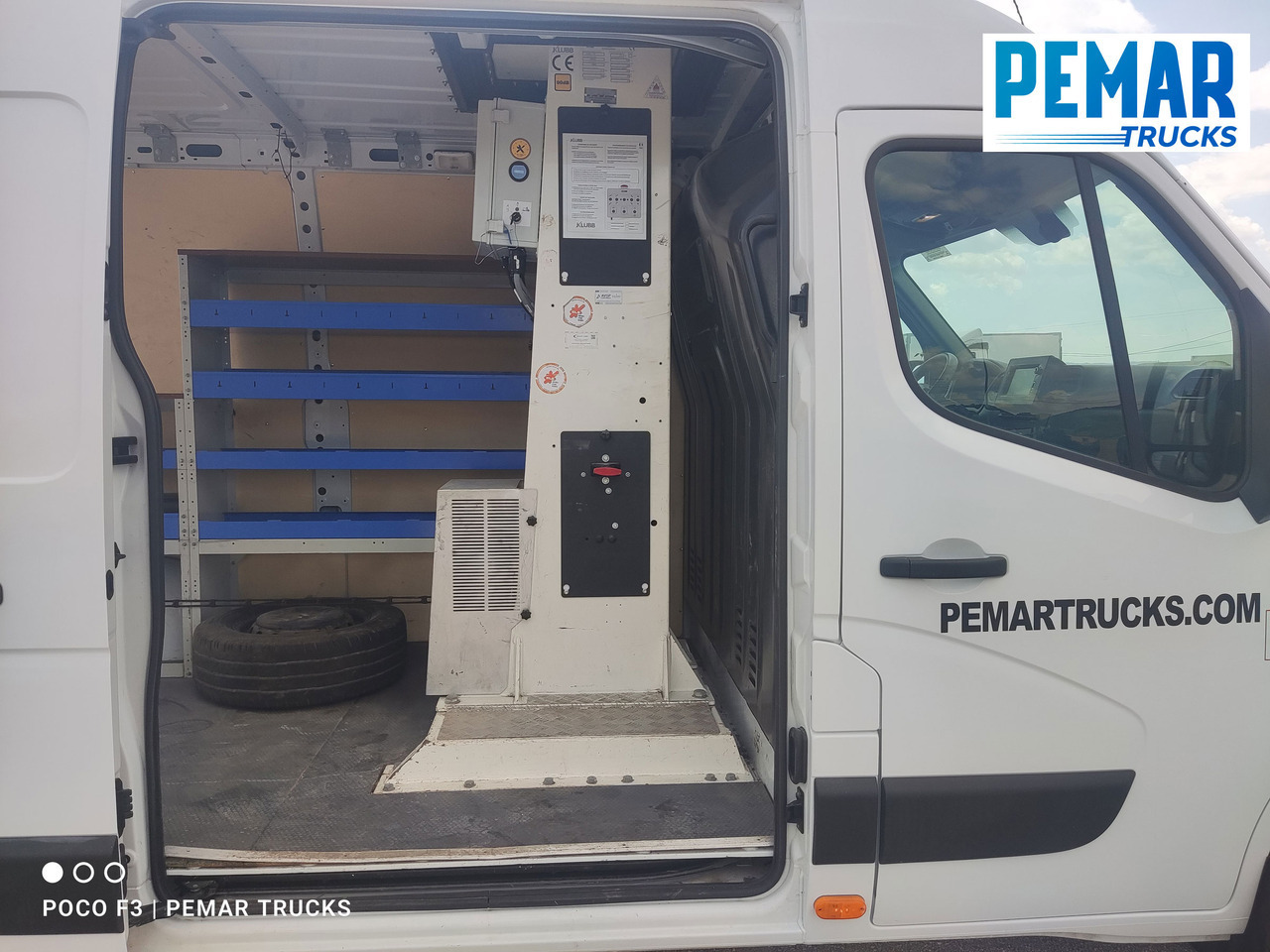 Xe van chở khách RENAULT MASTER 2.3 DCI CESTA ELEVADORA PORTAPERSONAS EURO 6: hình 14