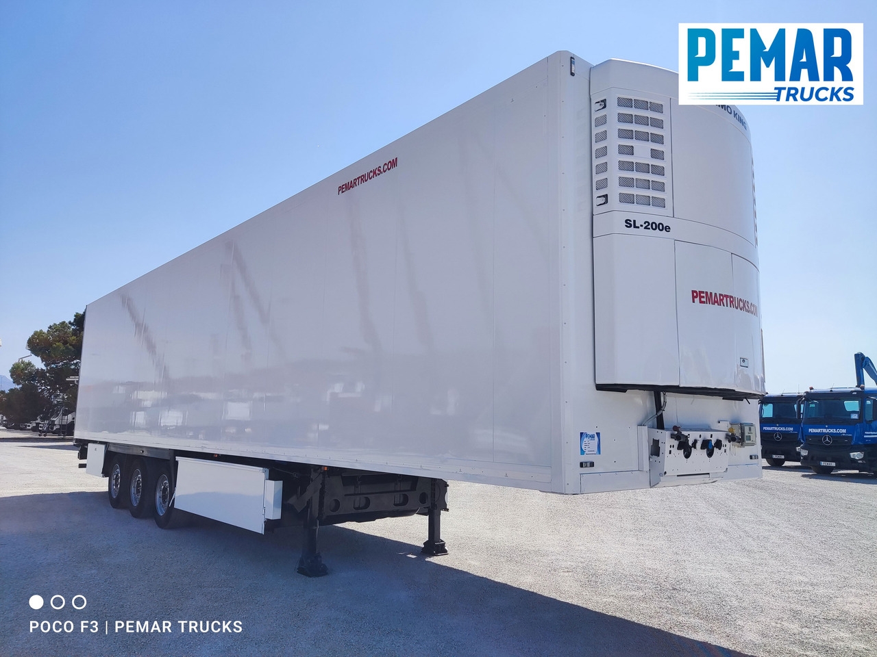 KRONE TKS FRIGORIFICO - Sơ mi rơ moóc: hình 3 KRONE TKS FRIGORIFICO - Sơ mi rơ moóc: hình 3