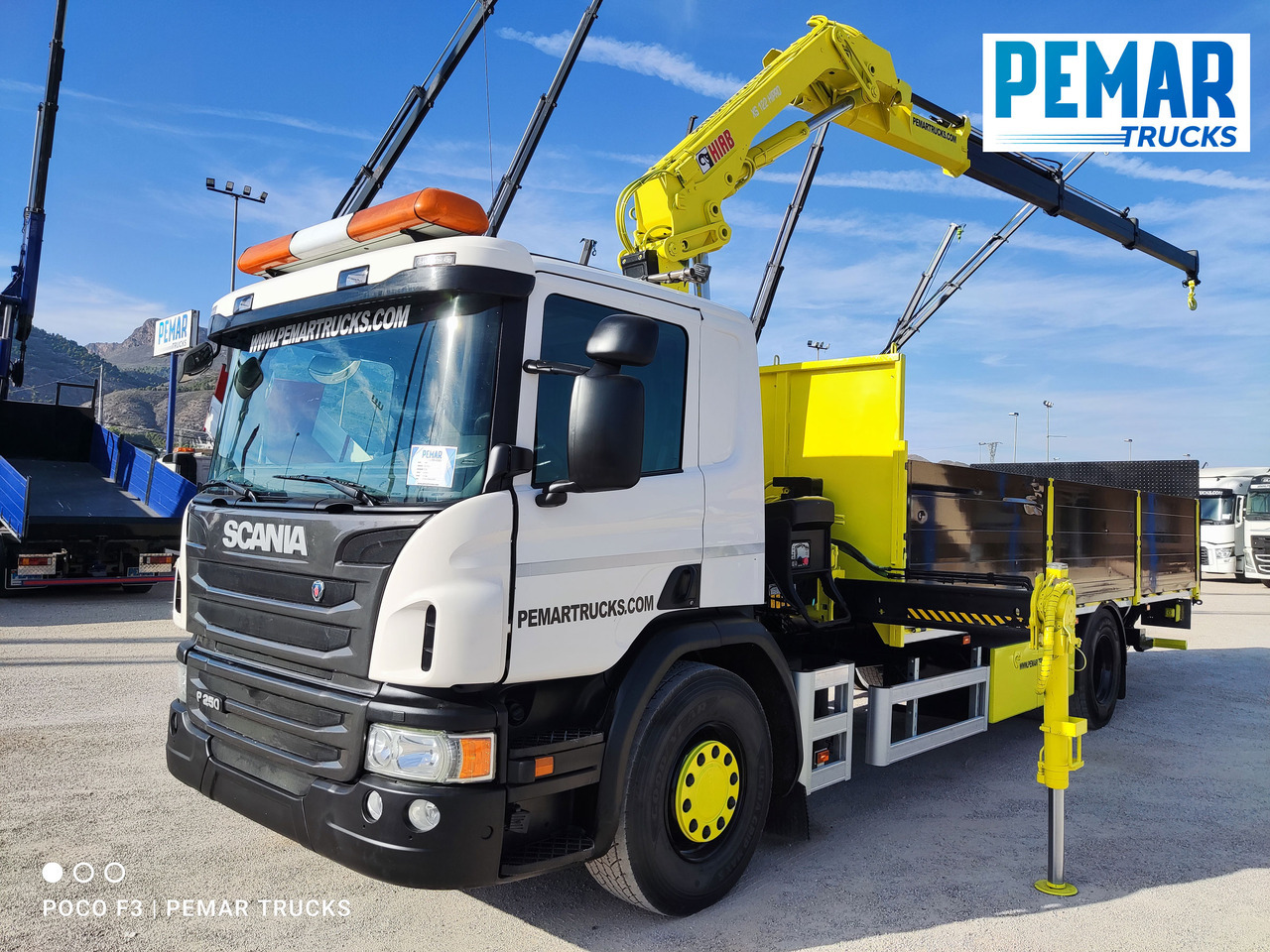 SCANIA P 250 GRUA CAJA FIJA - Xe cẩu tự hành: hình 1 SCANIA P 250 GRUA CAJA FIJA - Xe cẩu tự hành: hình 1