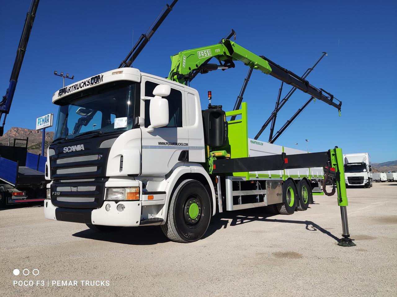 SCANIA P 310 6X2 GRUA CAJA FIJA FASSI F 210 - Xe cẩu tự hành: hình 1 SCANIA P 310 6X2 GRUA CAJA FIJA FASSI F 210 - Xe cẩu tự hành: hình 1