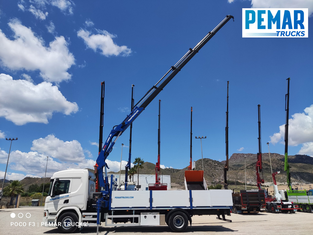 SCANIA P 370 GRUA CAJA FIJA 18T - Xe cẩu tự hành: hình 5 SCANIA P 370 GRUA CAJA FIJA 18T - Xe cẩu tự hành: hình 5