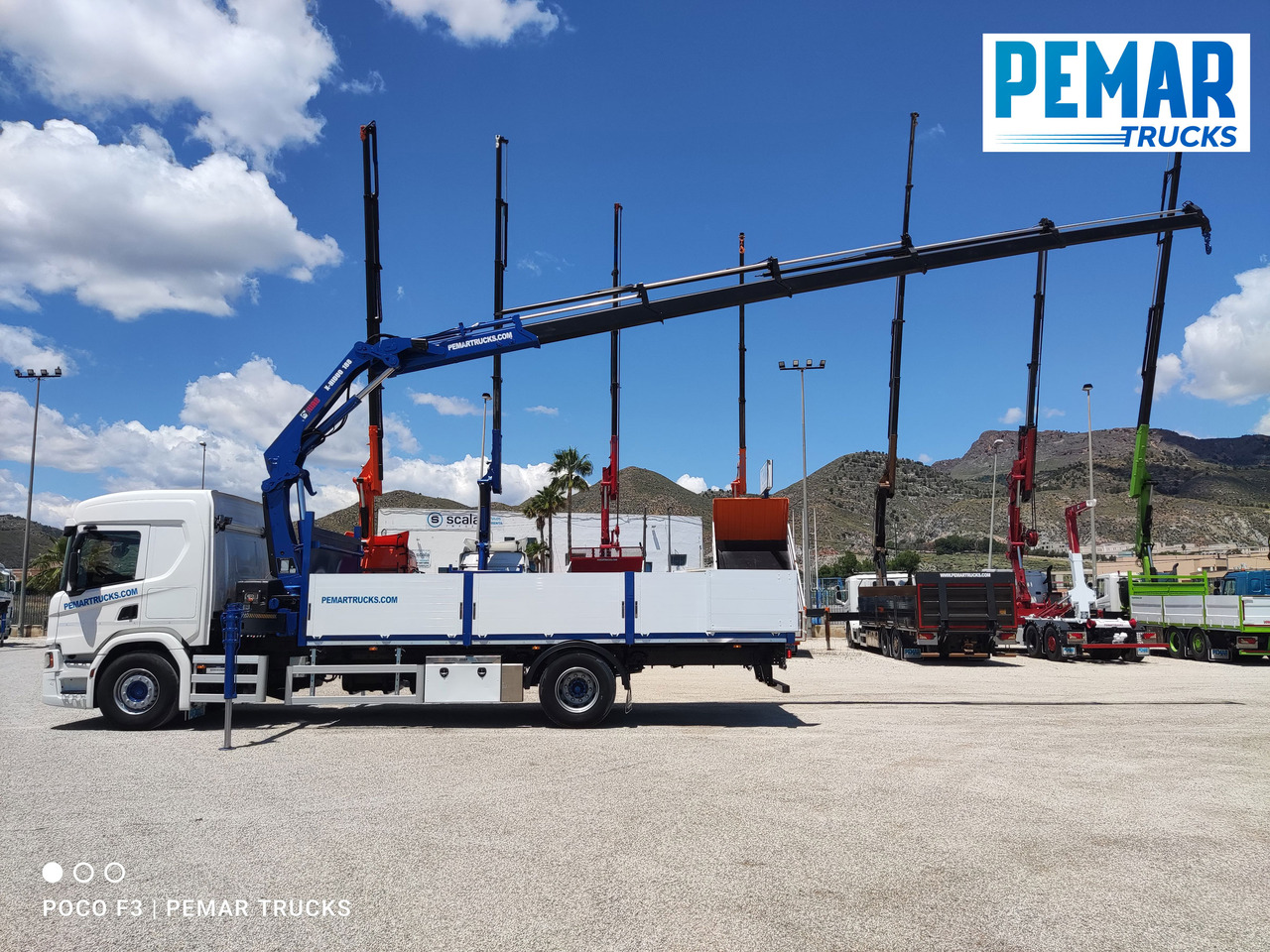 SCANIA P 370 GRUA CAJA FIJA 18T - Xe cẩu tự hành: hình 4 SCANIA P 370 GRUA CAJA FIJA 18T - Xe cẩu tự hành: hình 4