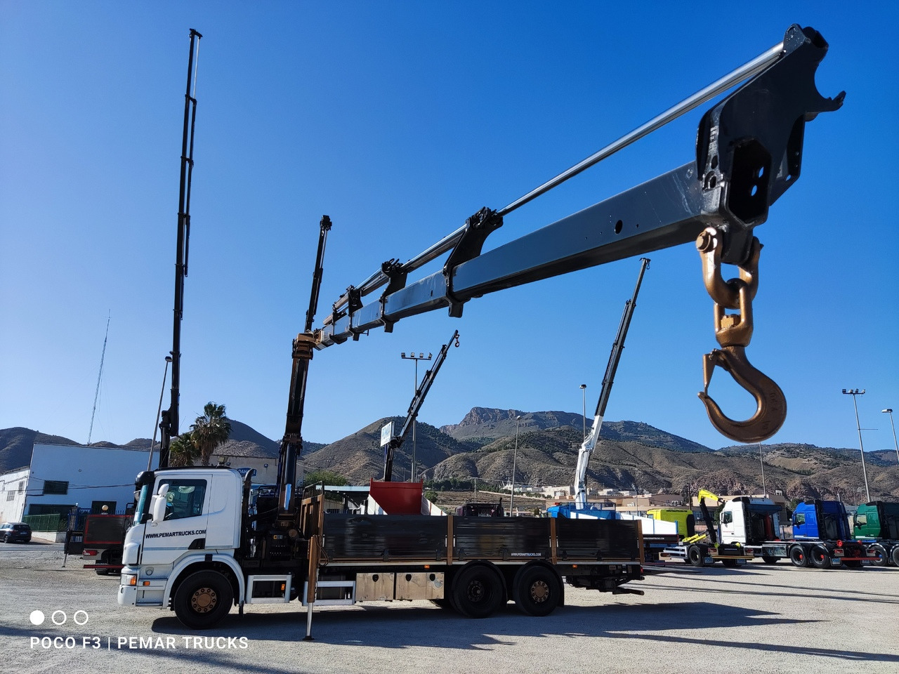 Xe chở container/ Xe tải hoán đổi thân, Xe cẩu tự hành SCANIA P 420 6X2 GRUA CAJA FIJA: hình 11 Xe chở container/ Xe tải hoán đổi thân, Xe cẩu tự hành SCANIA P 420 6X2 GRUA CAJA FIJA: hình 11