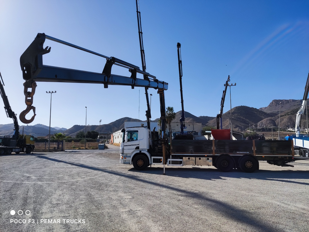 Xe chở container/ Xe tải hoán đổi thân, Xe cẩu tự hành SCANIA P 420 6X2 GRUA CAJA FIJA: hình 12 Xe chở container/ Xe tải hoán đổi thân, Xe cẩu tự hành SCANIA P 420 6X2 GRUA CAJA FIJA: hình 12