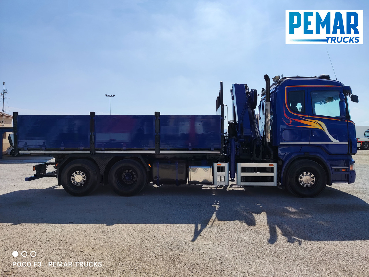 SCANIA R 420 6X2 GRUA PALFINGER PK 23002 BASCULANTE - Xe ben, Xe cẩu tự hành: hình 5 SCANIA R 420 6X2 GRUA PALFINGER PK 23002 BASCULANTE - Xe ben, Xe cẩu tự hành: hình 5