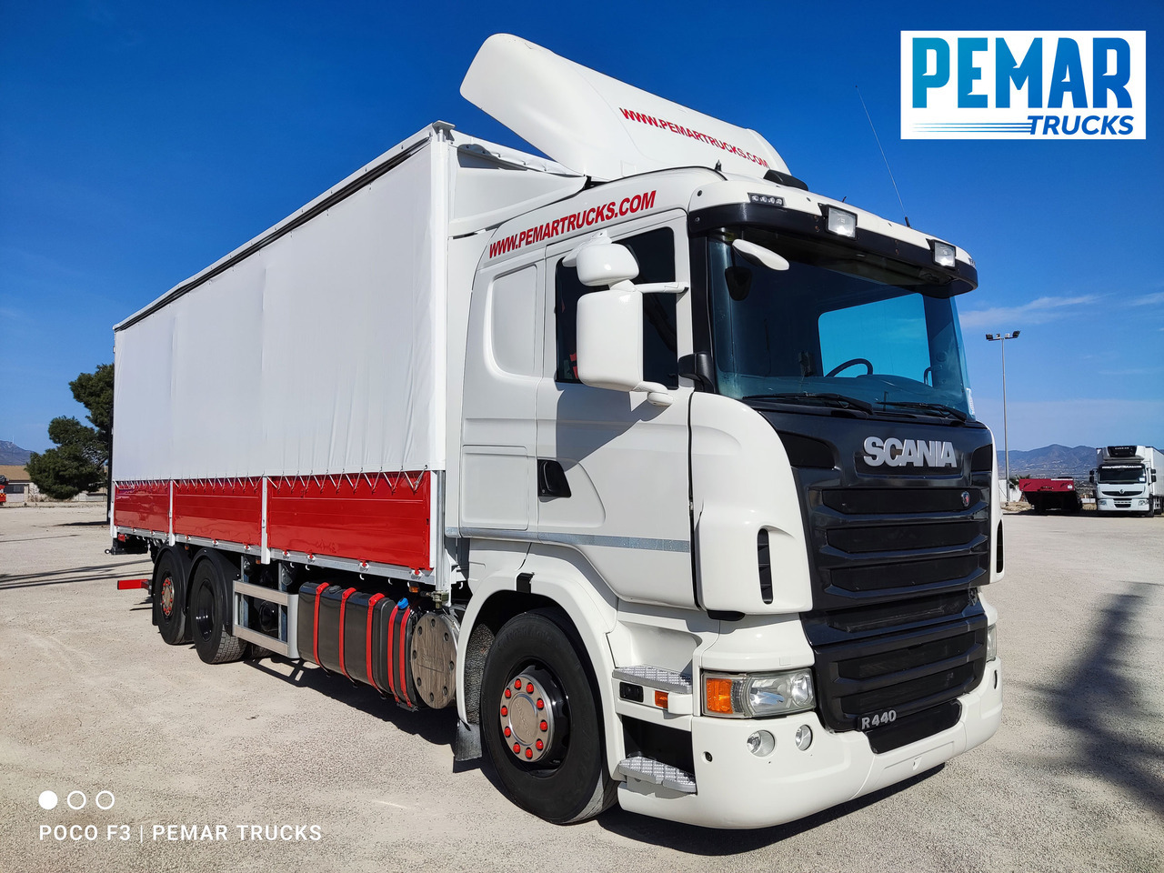SCANIA R 440 6X2 SEMITAUTLINER - Xe tải thùng mui bạt: hình 4 SCANIA R 440 6X2 SEMITAUTLINER - Xe tải thùng mui bạt: hình 4