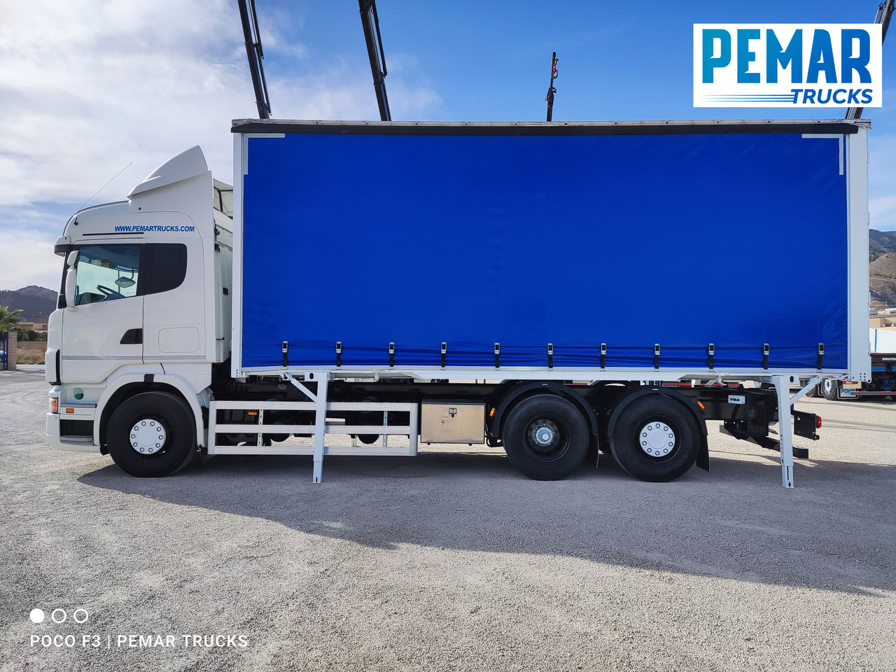 Xe chở container/ Xe tải hoán đổi thân SCANIA R 500 6X2 TAUTLINER CAJA INTERCAMBIABLE: hình 28