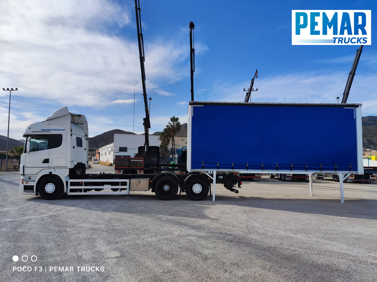 Xe chở container/ Xe tải hoán đổi thân SCANIA R 500 6X2 TAUTLINER CAJA INTERCAMBIABLE: hình 36