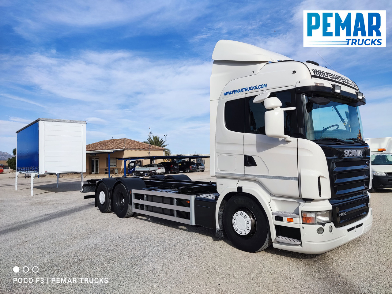 Xe chở container/ Xe tải hoán đổi thân SCANIA R 500 6X2 TAUTLINER CAJA INTERCAMBIABLE: hình 40