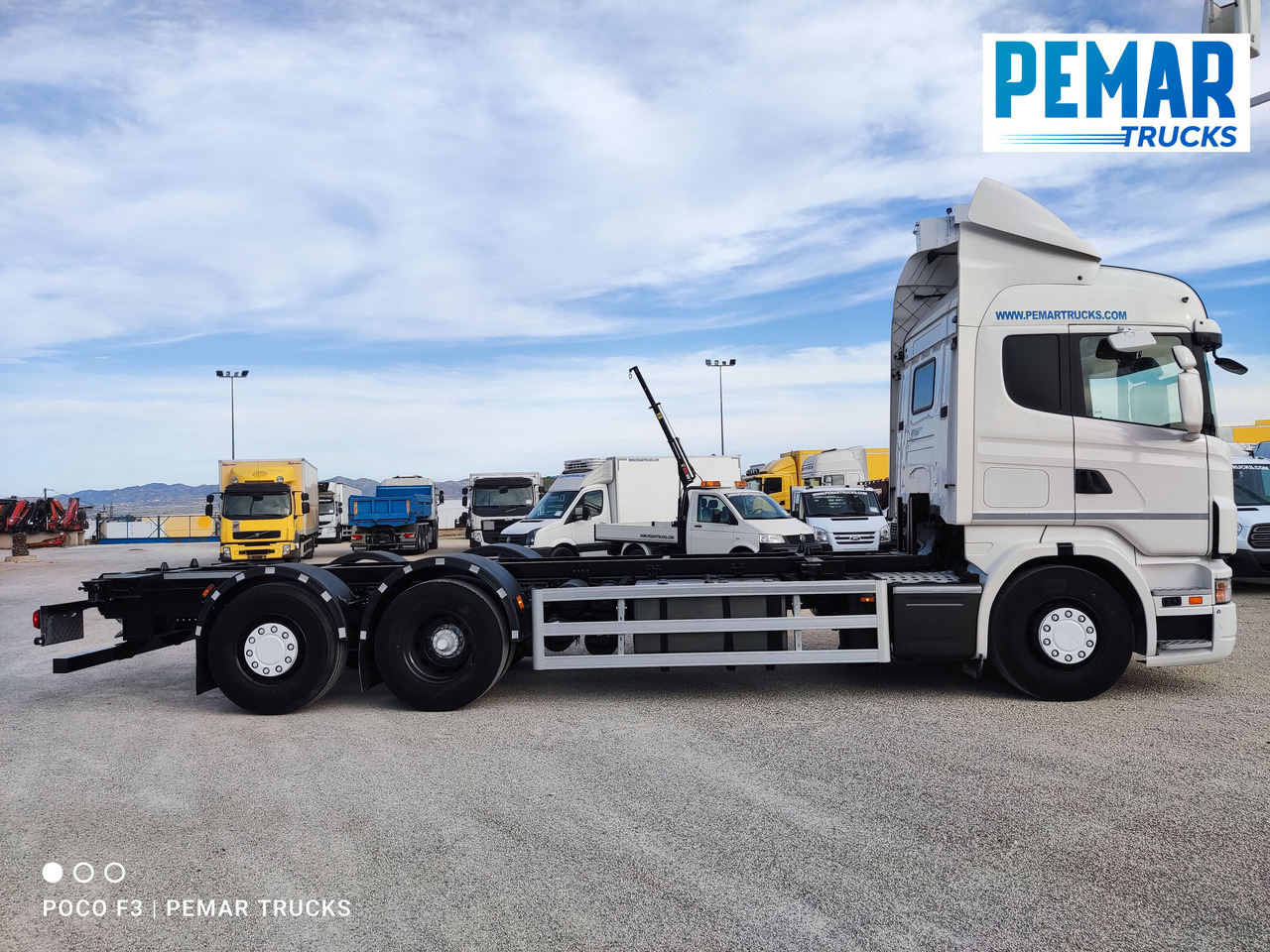 Xe chở container/ Xe tải hoán đổi thân SCANIA R 500 6X2 TAUTLINER CAJA INTERCAMBIABLE: hình 44