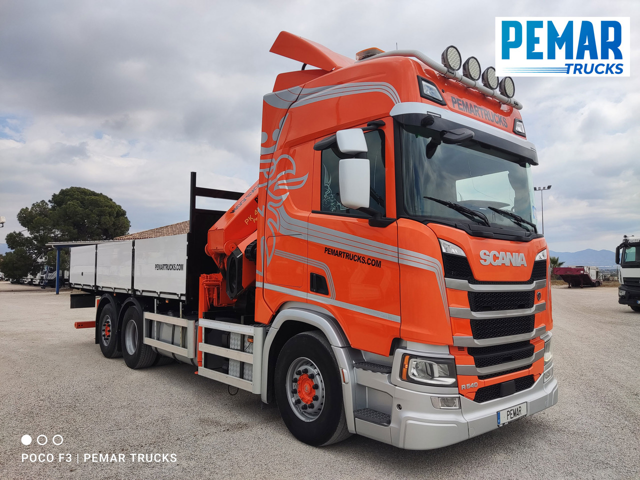 SCANIA R 540 6X2 GRUA CAJA FIJA - Xe tải thùng lửng/ Phẳng, Xe cẩu tự hành: hình 4 SCANIA R 540 6X2 GRUA CAJA FIJA - Xe tải thùng lửng/ Phẳng, Xe cẩu tự hành: hình 4