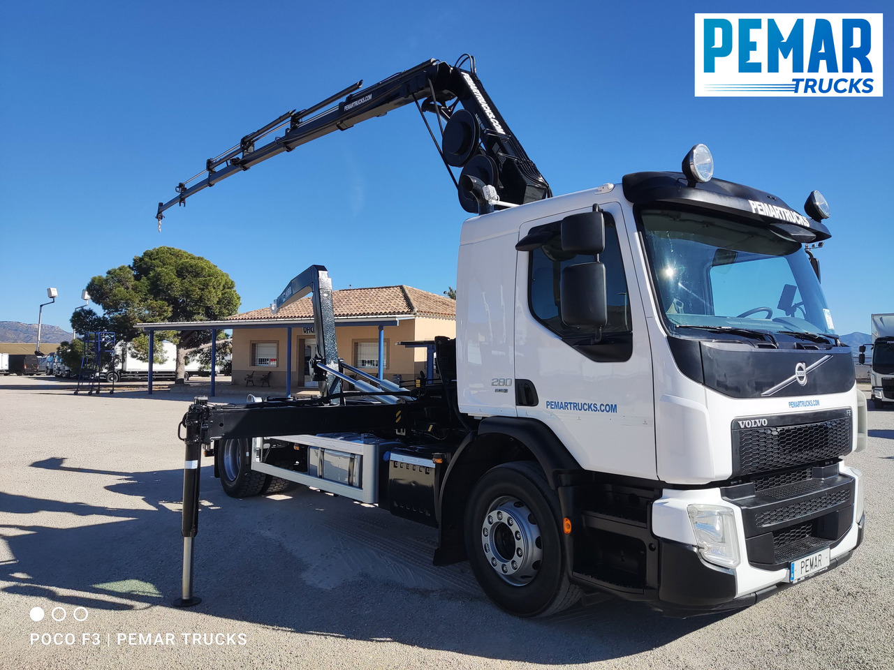 VOLVO FE 280 GRUA MULTILIFT 18T EURO 6 - Xe ben, Xe cẩu tự hành: hình 3 VOLVO FE 280 GRUA MULTILIFT 18T EURO 6 - Xe ben, Xe cẩu tự hành: hình 3